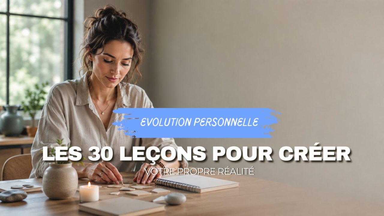Les 30 leçons pour créer votre propre réalité