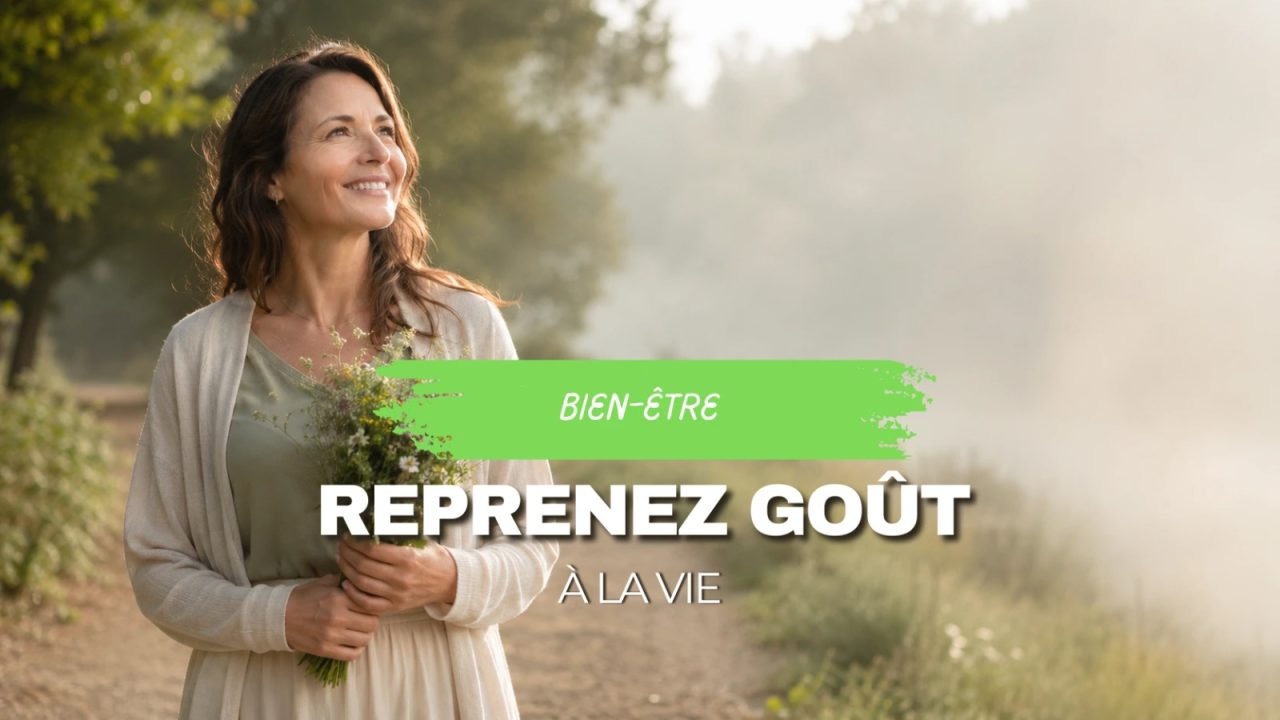 Reprenez goût à la vie